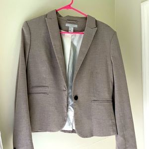 H&M Women’s Tan Blazer - Size 12